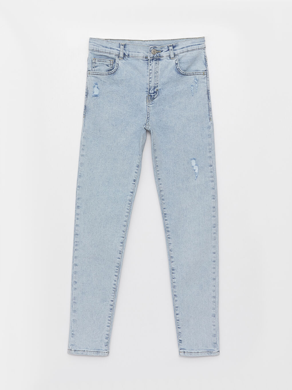 Jean à Taille Élastiquée Ajustable pour Garçons