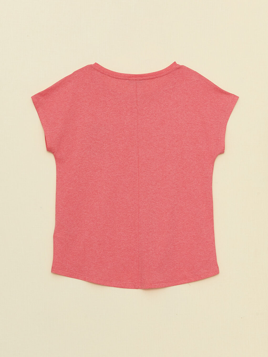 Crew Neck Printed Short Sleeve Women's T-Shirt-6