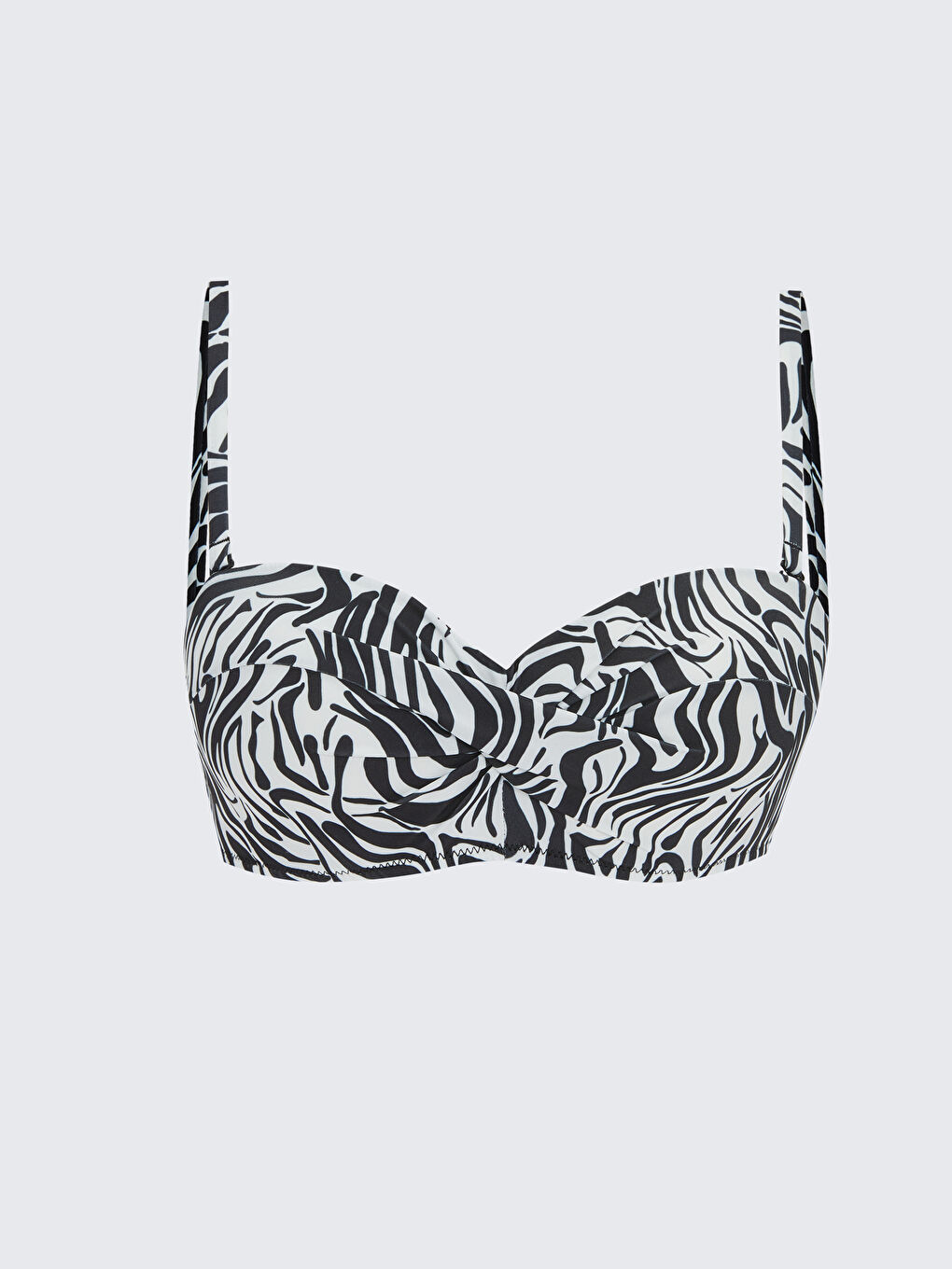 Backless Patterned Women's Bikini Top -S3AF11Z8-LQJ