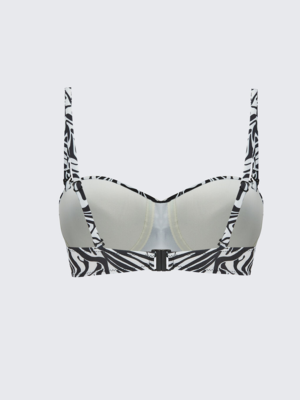 Backless Patterned Women's Bikini Top -S3AF11Z8-LQJ