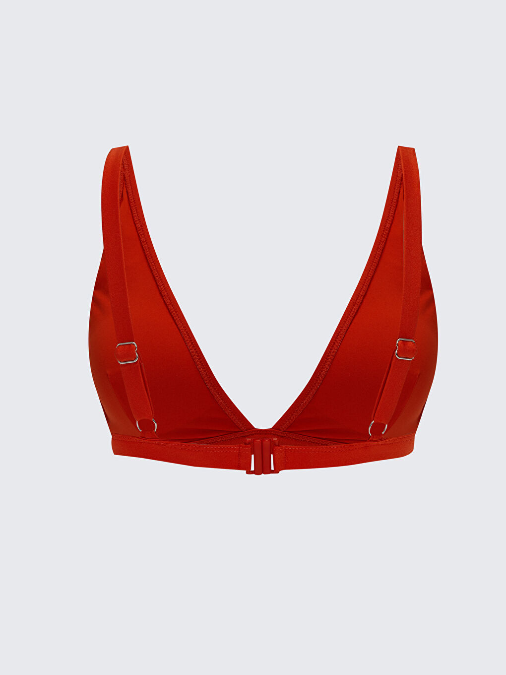 Women's Strappy Plain Bikini Top -S3AF16Z8-SV8