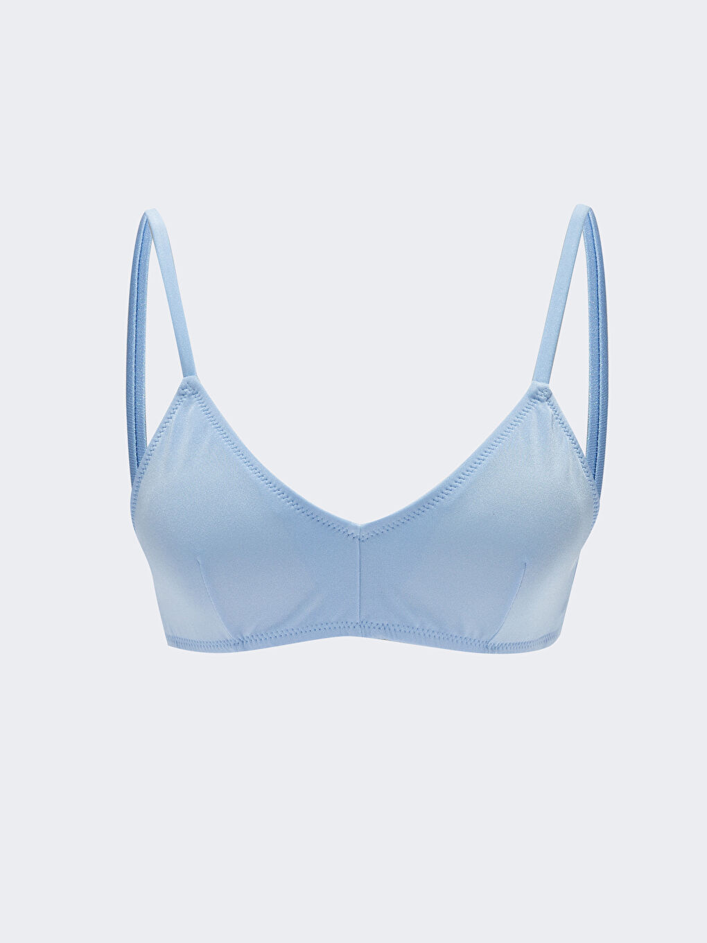 Women's Plain Bikini Top -S3AF18Z8-S7S