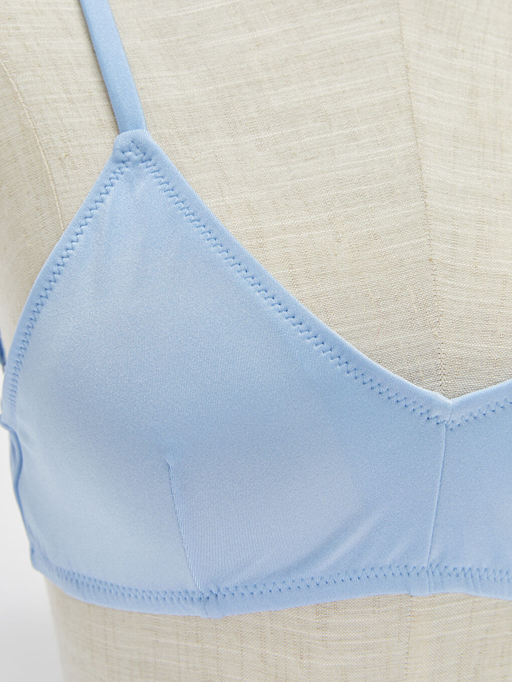 Women's Plain Bikini Top -S3AF18Z8-S7S
