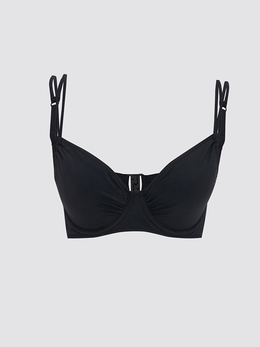 Women's Unfilled Plain Bikini Top -S3AF20Z8-CVL