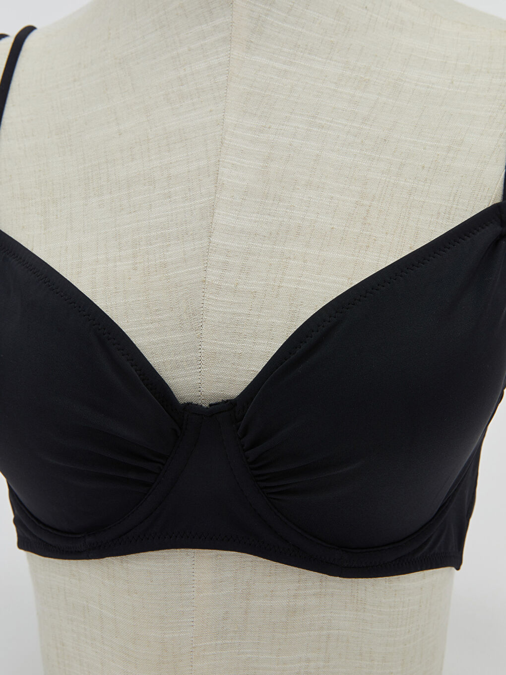 Women's Unfilled Plain Bikini Top -S3AF20Z8-CVL