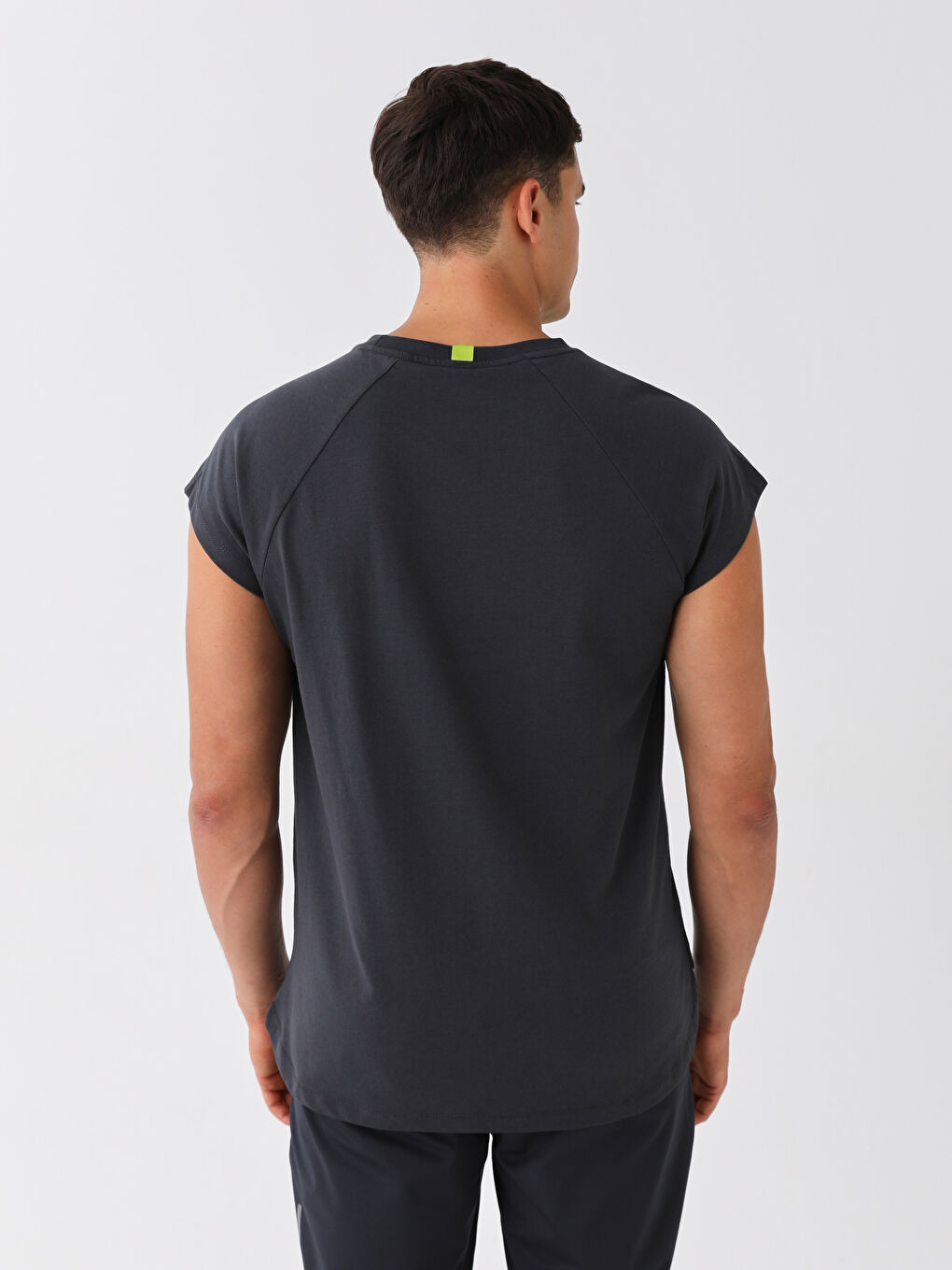 LCW SPORT Crew Neck Printed Jersey Men's Sleeveless T-Shirt -S3AF30Z8-CTJ
