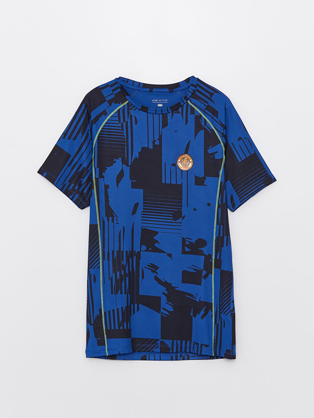 XSIDE ACTIVE Crew Neck Short Sleeve Men's Sports T-Shirt -S3AF75Z8-LSJ