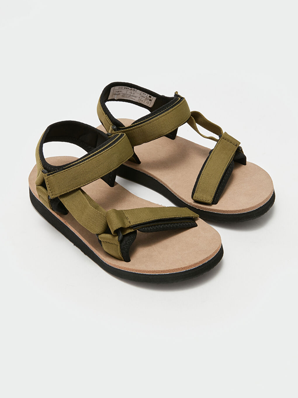 Hook and Loop Fastening Double Band Men's Sandal -S3AF78Z8-VDU
