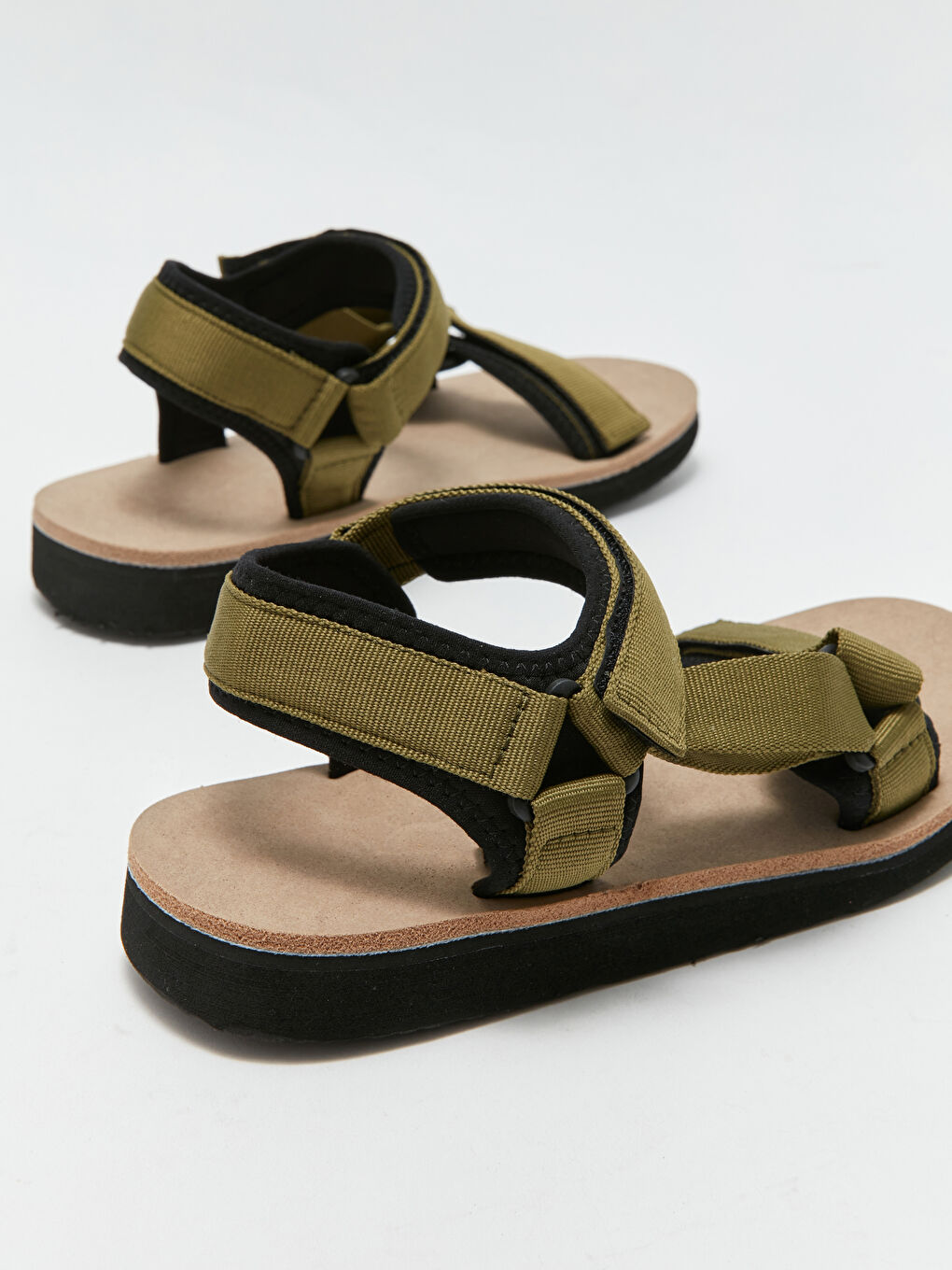 Hook and Loop Fastening Double Band Men's Sandal -S3AF78Z8-VDU