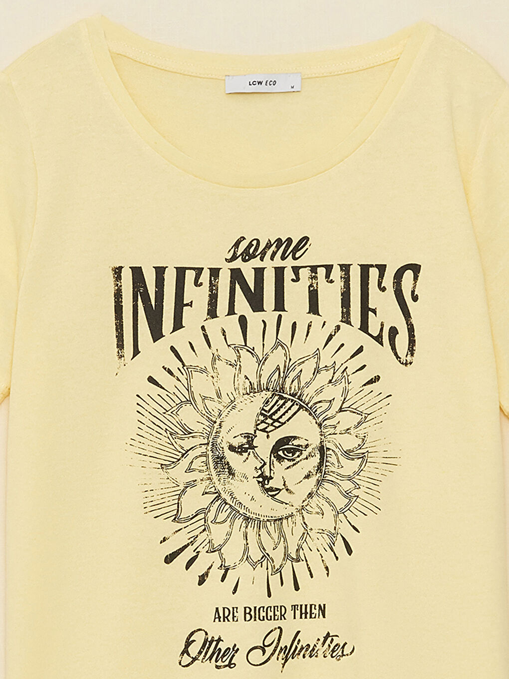 Crew Neck Printed Short Sleeve Women's T-shirt -S3AG12Z8-SAA