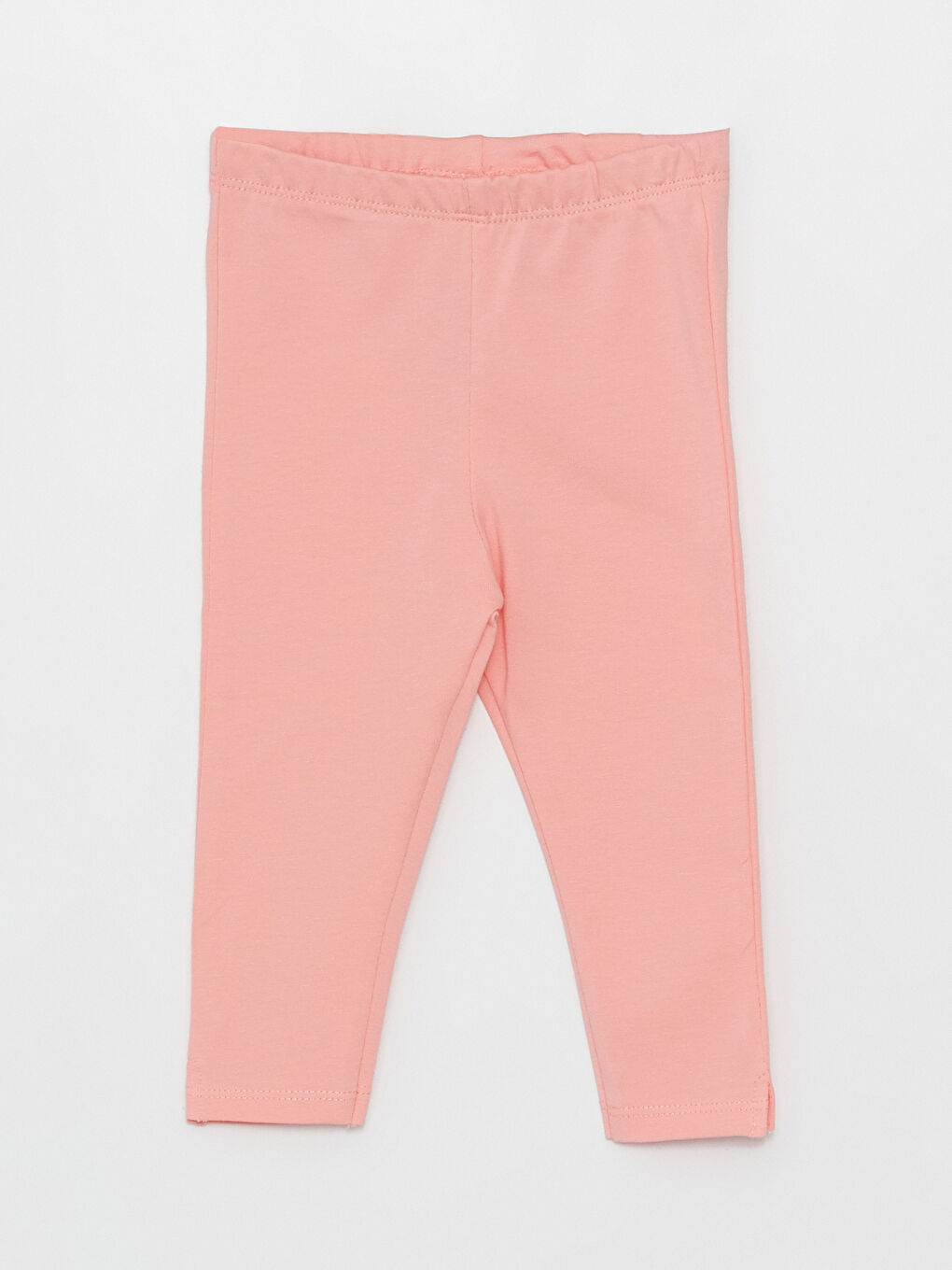 Crew Neck Patterned Baby Girl Blouse and Leggings 2-Pack Set-2