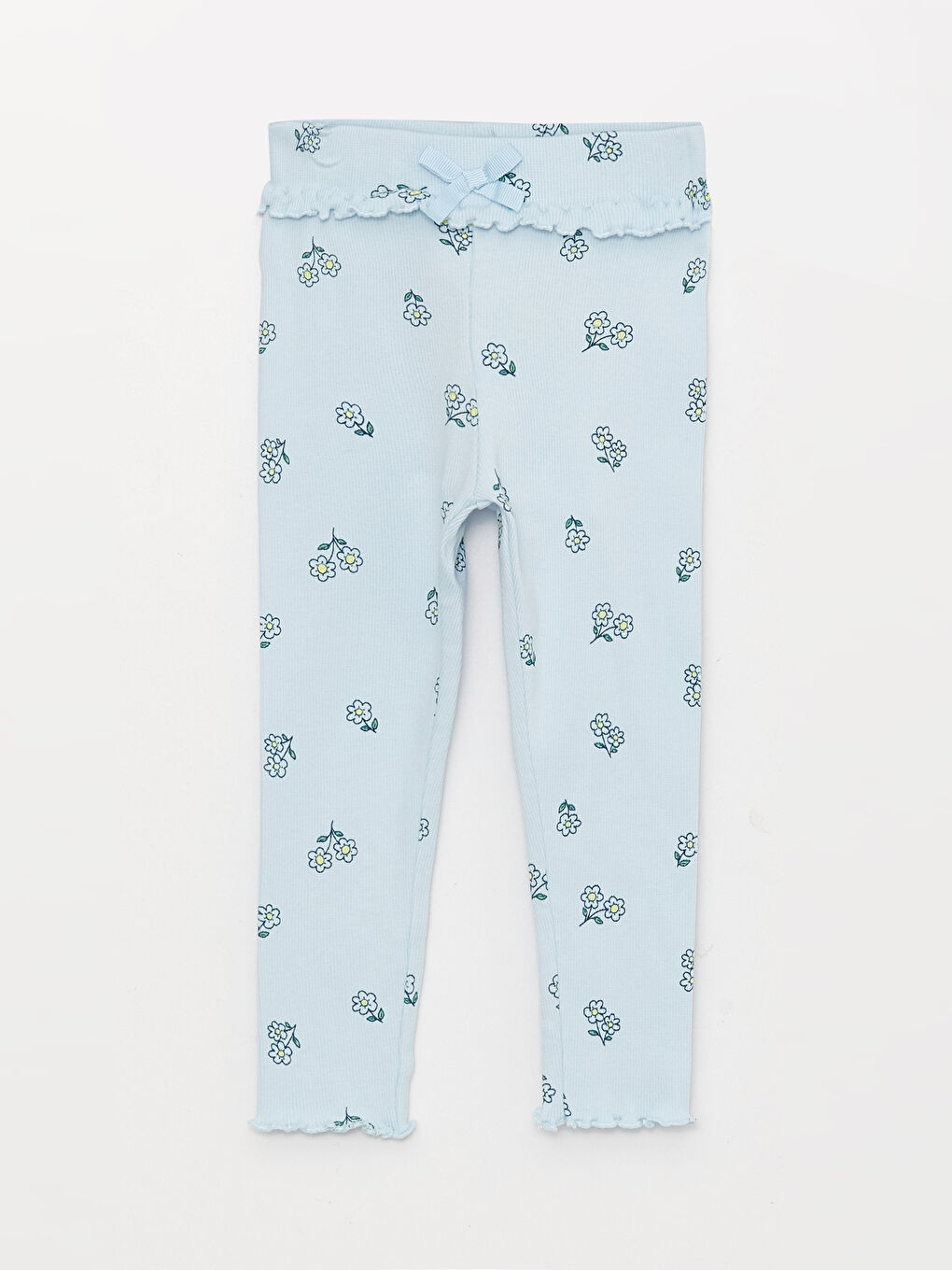 Elasticated Waist Baby Girls' Leggings 2 Pack-2