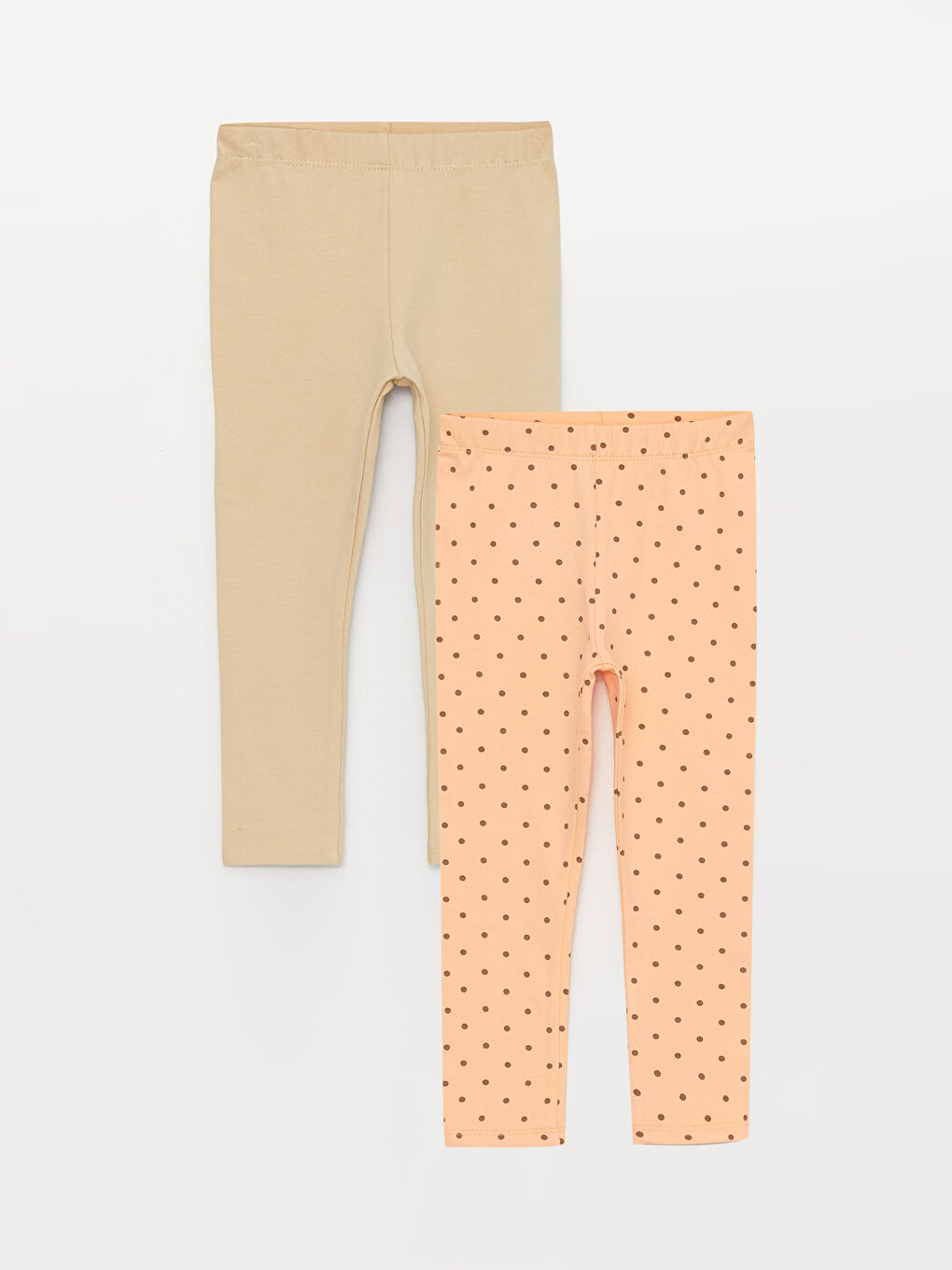 ليجن بناتي بخصر مطاطي عبوة من قطعتين