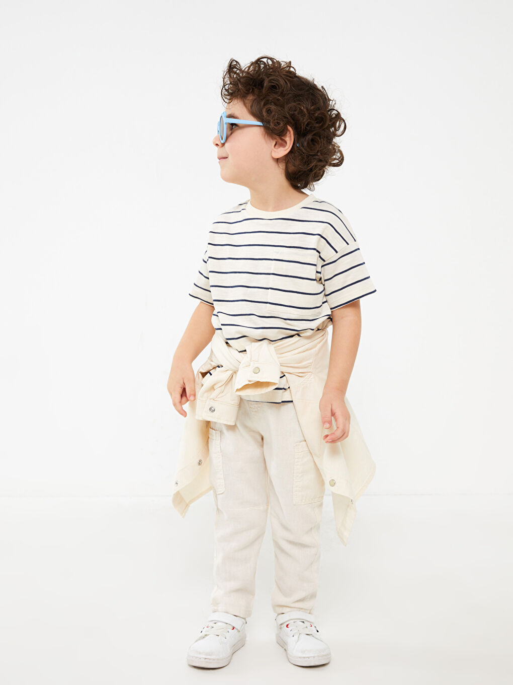 Chemise Basique Gabardine à Manches Longues pour Garçon Bébé-2