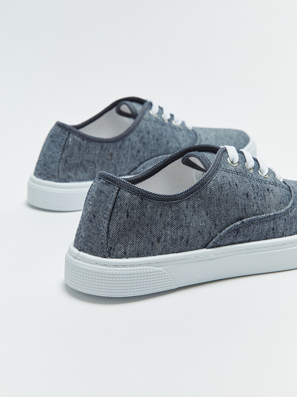 Lacivert Bağcıklı Erkek Aktif Spor Ayakkabı-4