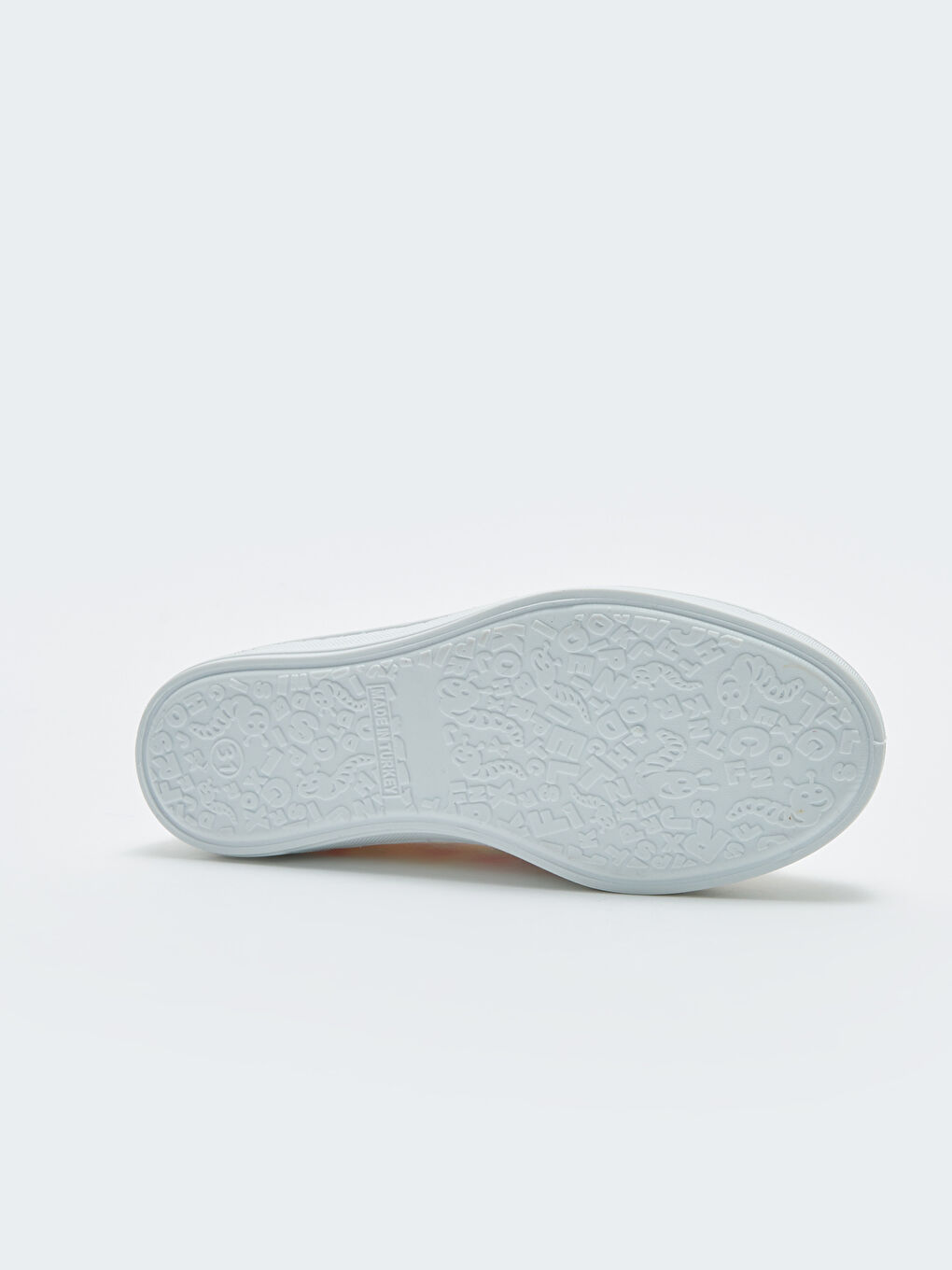 Beyaz Cırt Cırtlı Kız Çocuk Ayakkabı-3