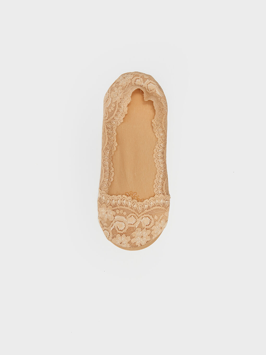 Lace Detailed Women's Invisible Socks