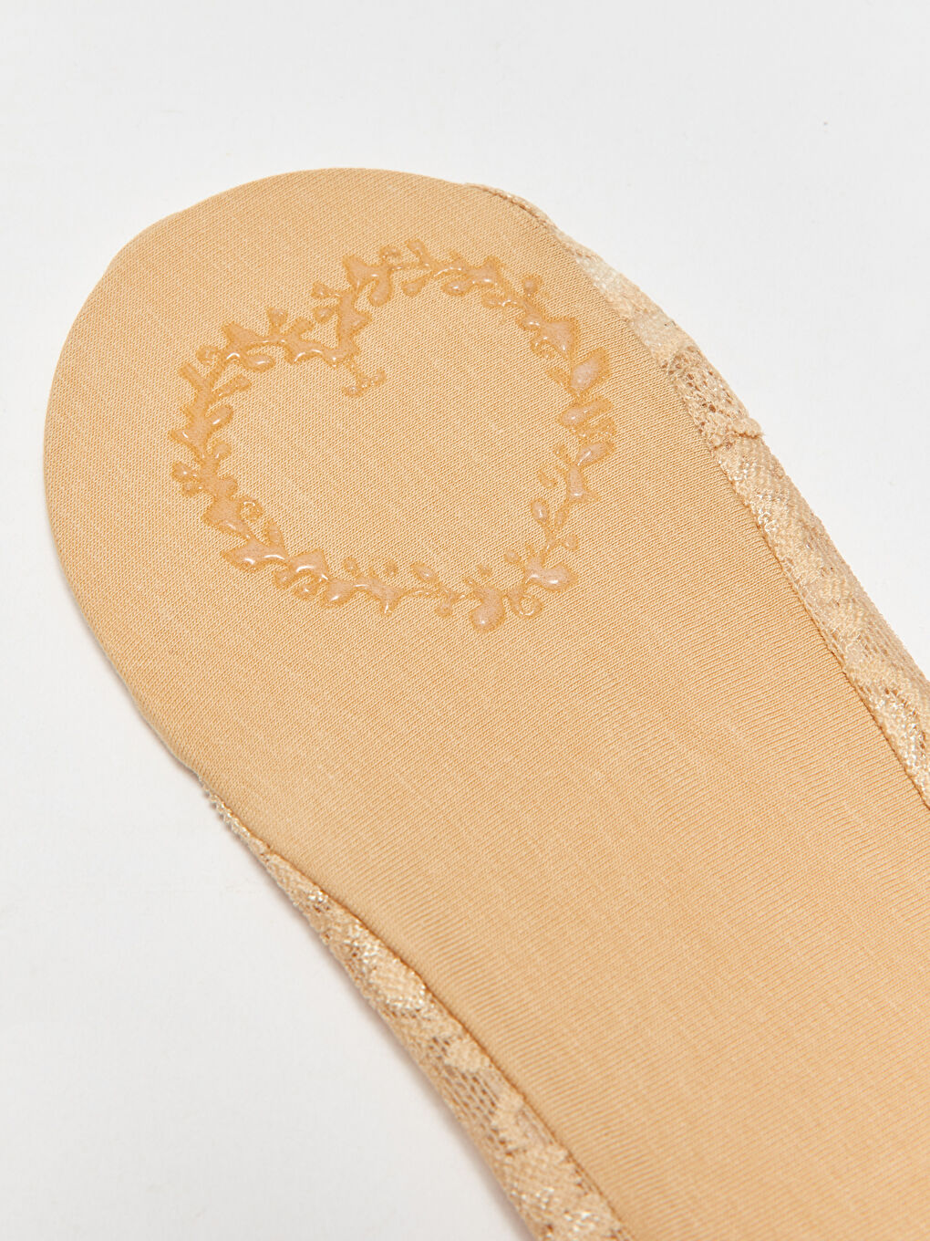 Lace Detailed Women's Invisible Socks-2
