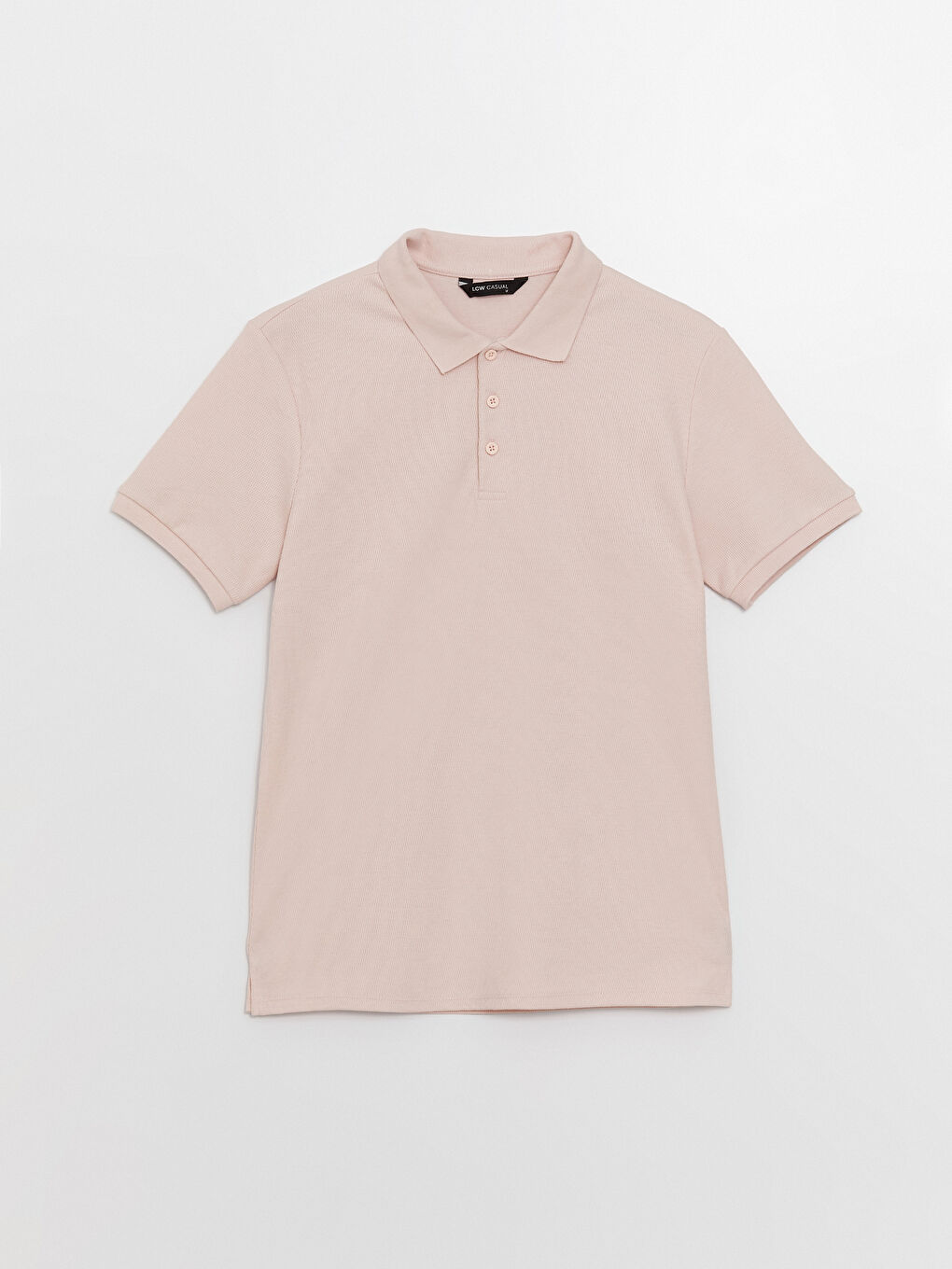 Polo Neck Short Sleeve Men's T-Shirt-5