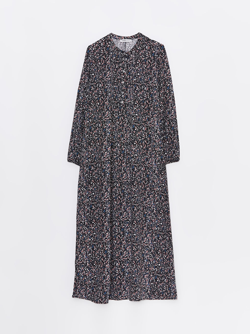 Patterned Long Sleeve Women Dress -S3AI79Z8-LQJ