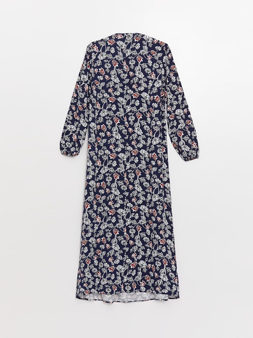 Patterned Long Sleeve Women Dress -S3AI79Z8-F9C