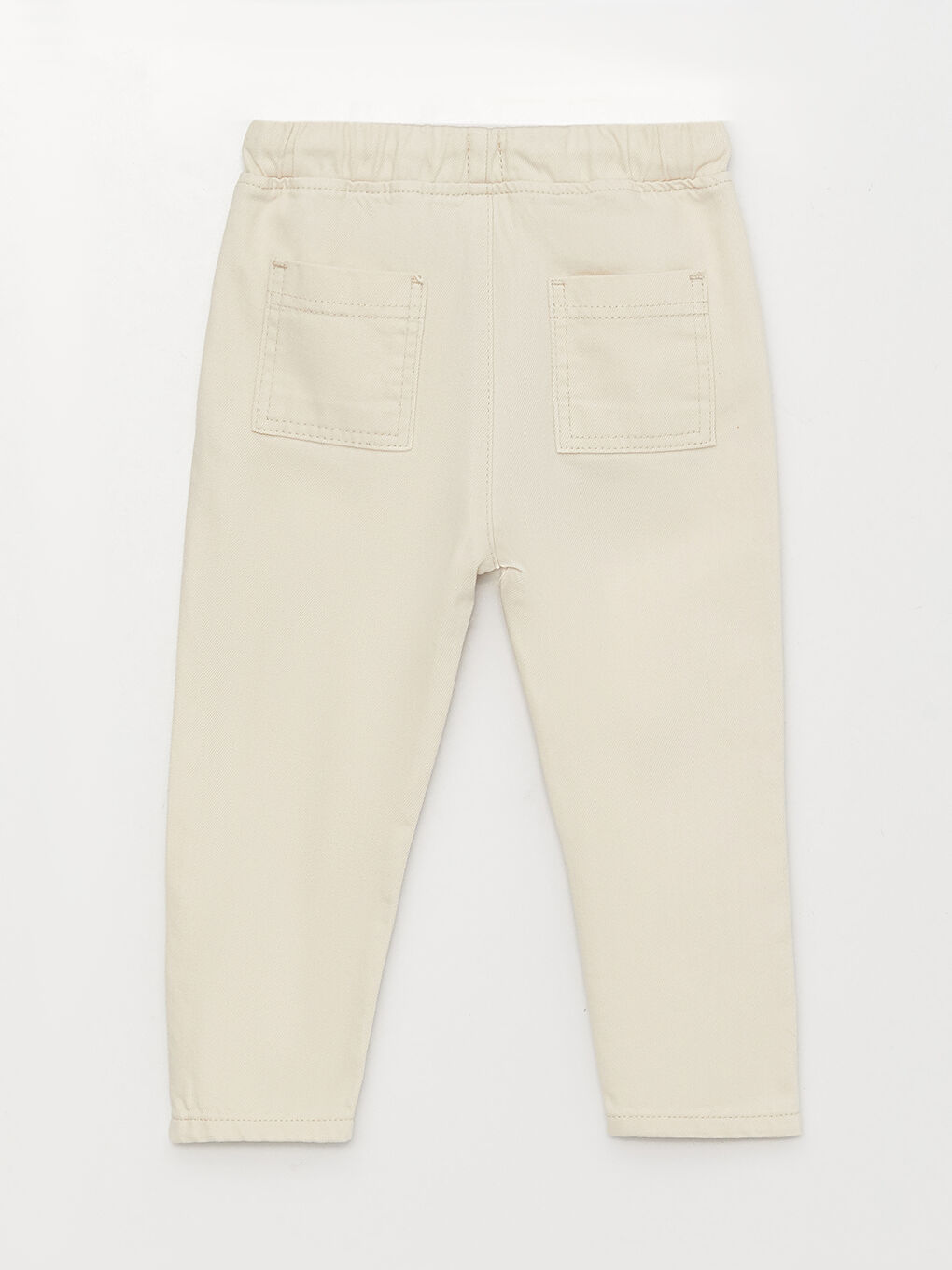 LCW baby Yeşil Beli Lastikli Basic Erkek Bebek Jean Pantolon - 3