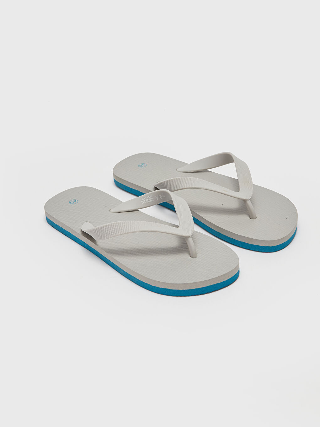 Gri Parmak Arası Erkek Plaj Terliği