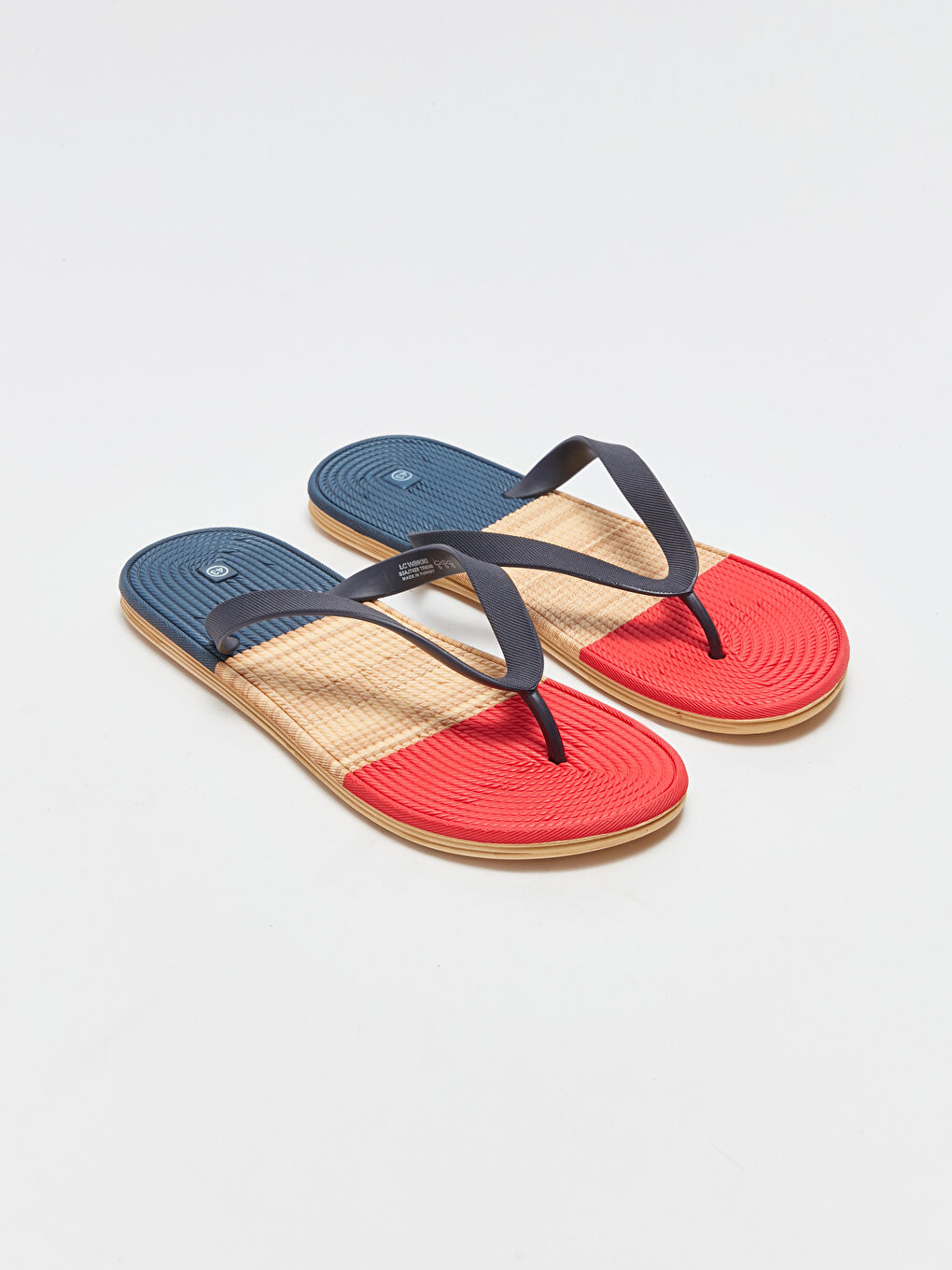 Color Block Men's Flip-Flops Beach Slippers