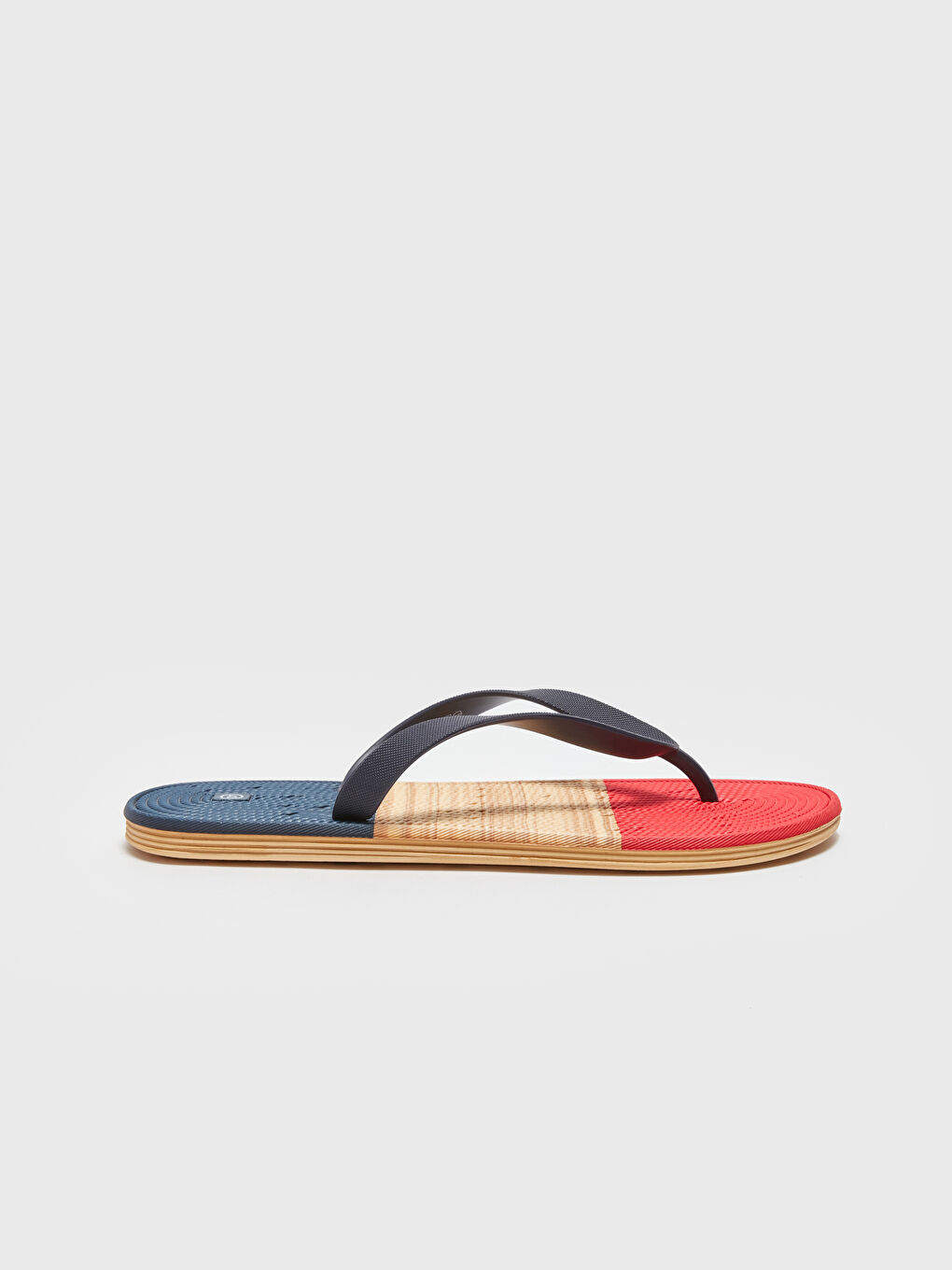 Color Block Men's Flip-Flops Beach Slippers-1