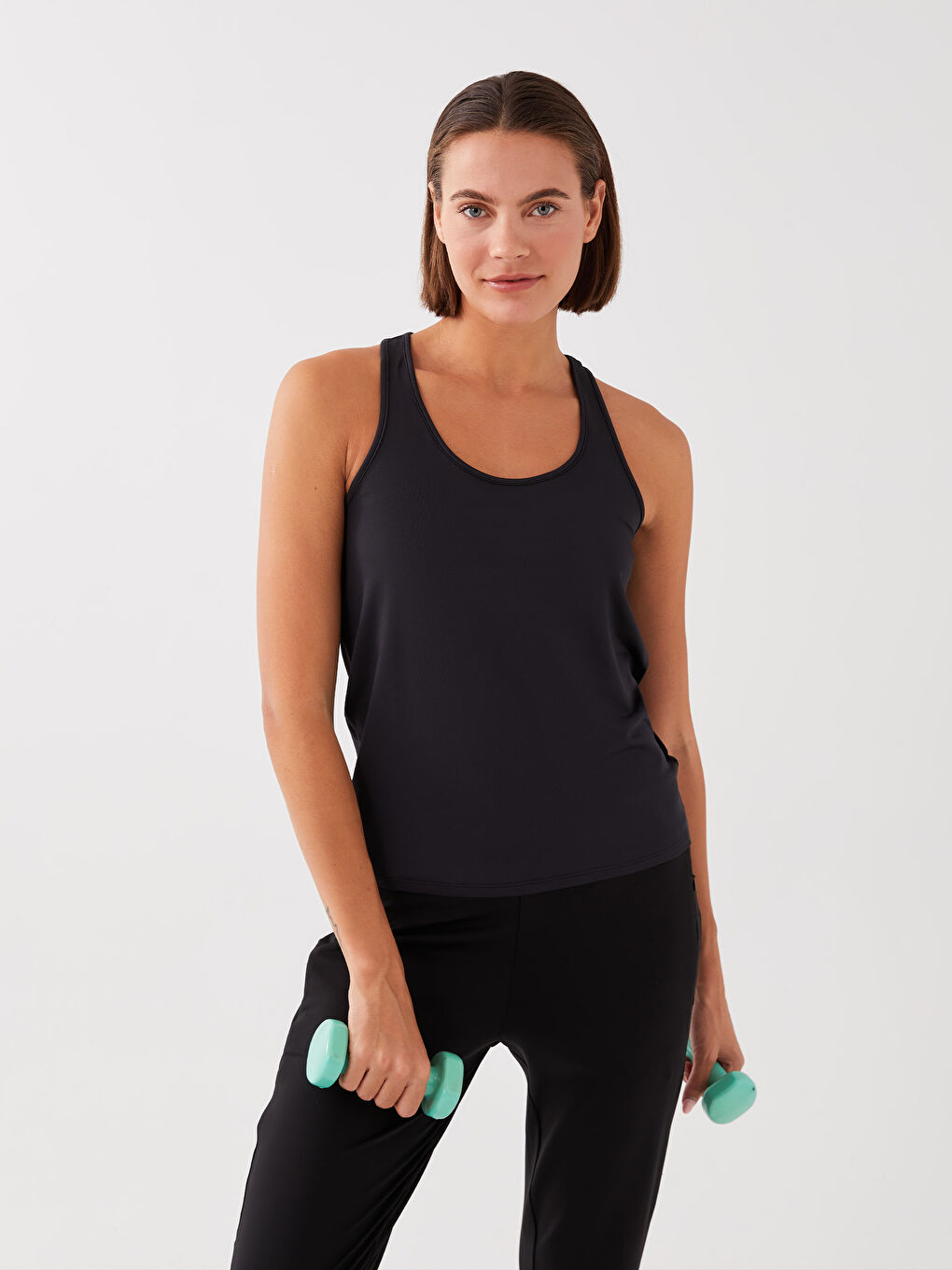 U-Neck Reflector Printed Women's Sports Athlete -S3AJ87Z8-CVL