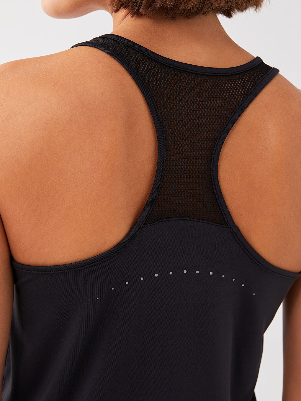U-Neck Reflector Printed Women's Sports Athlete -S3AJ87Z8-CVL