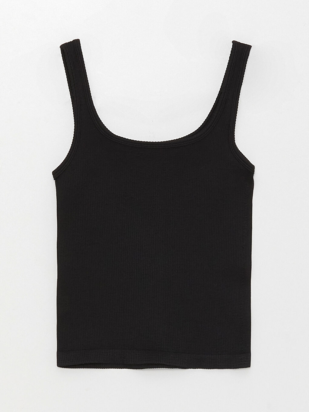 U Neck Straight Strap Seamless Women's Sports Singlet-5