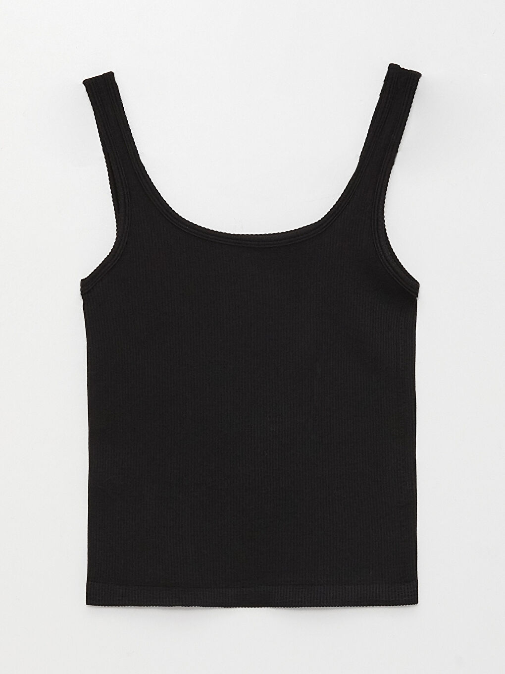 U Neck Straight Strap Seamless Women's Sports Singlet-6