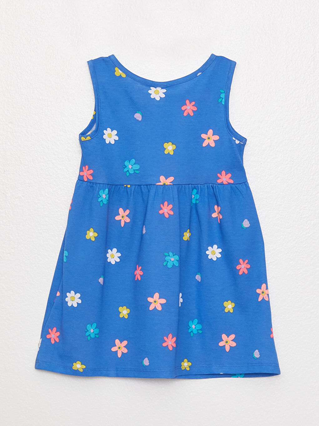 LCW baby Crew Neck Patterned Baby Girls' Dress -S3AK81Z1-LQQ