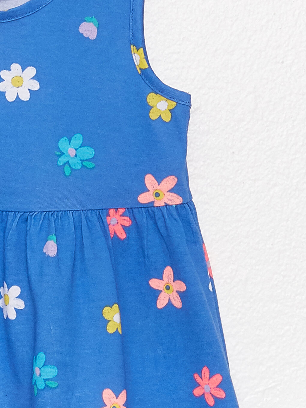 LCW baby Crew Neck Patterned Baby Girls' Dress -S3AK81Z1-LQQ