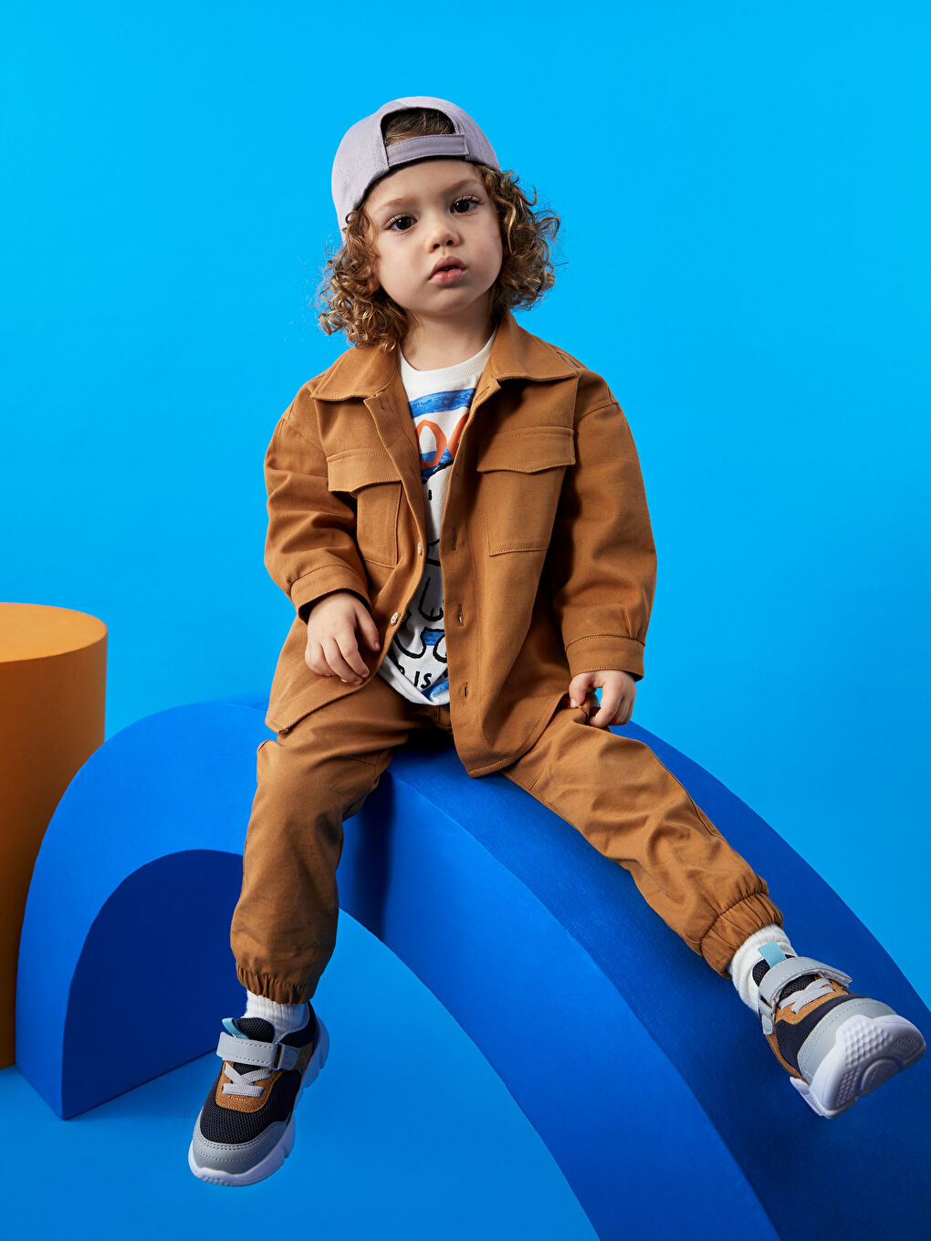 LCW baby Elasticated Waist Basic Baby Boys' Trousers -S3AK90Z1-GQS