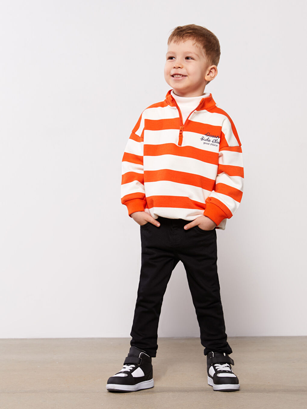 Basic Baby Boys' Trousers-1