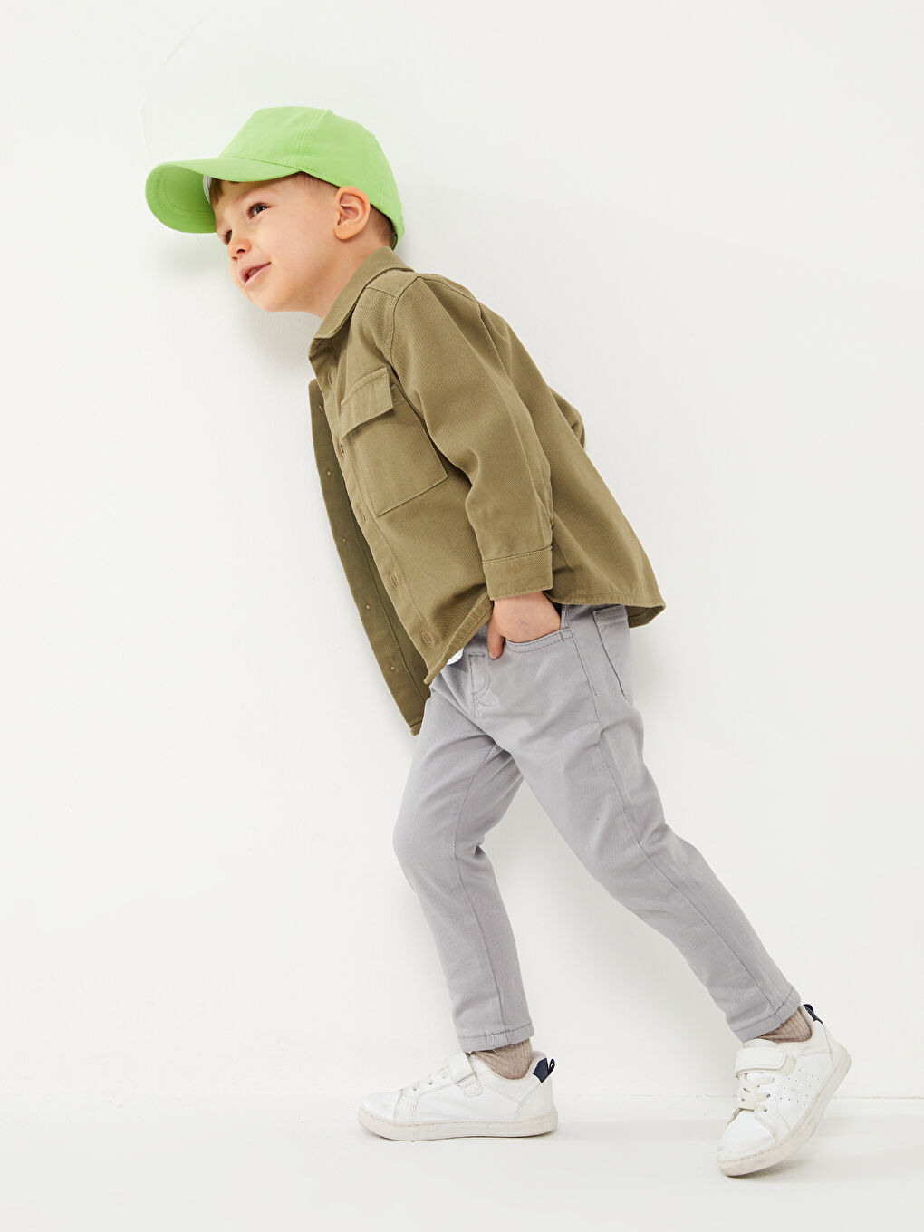 بنطلون بسيط للأولاد الرضع-1