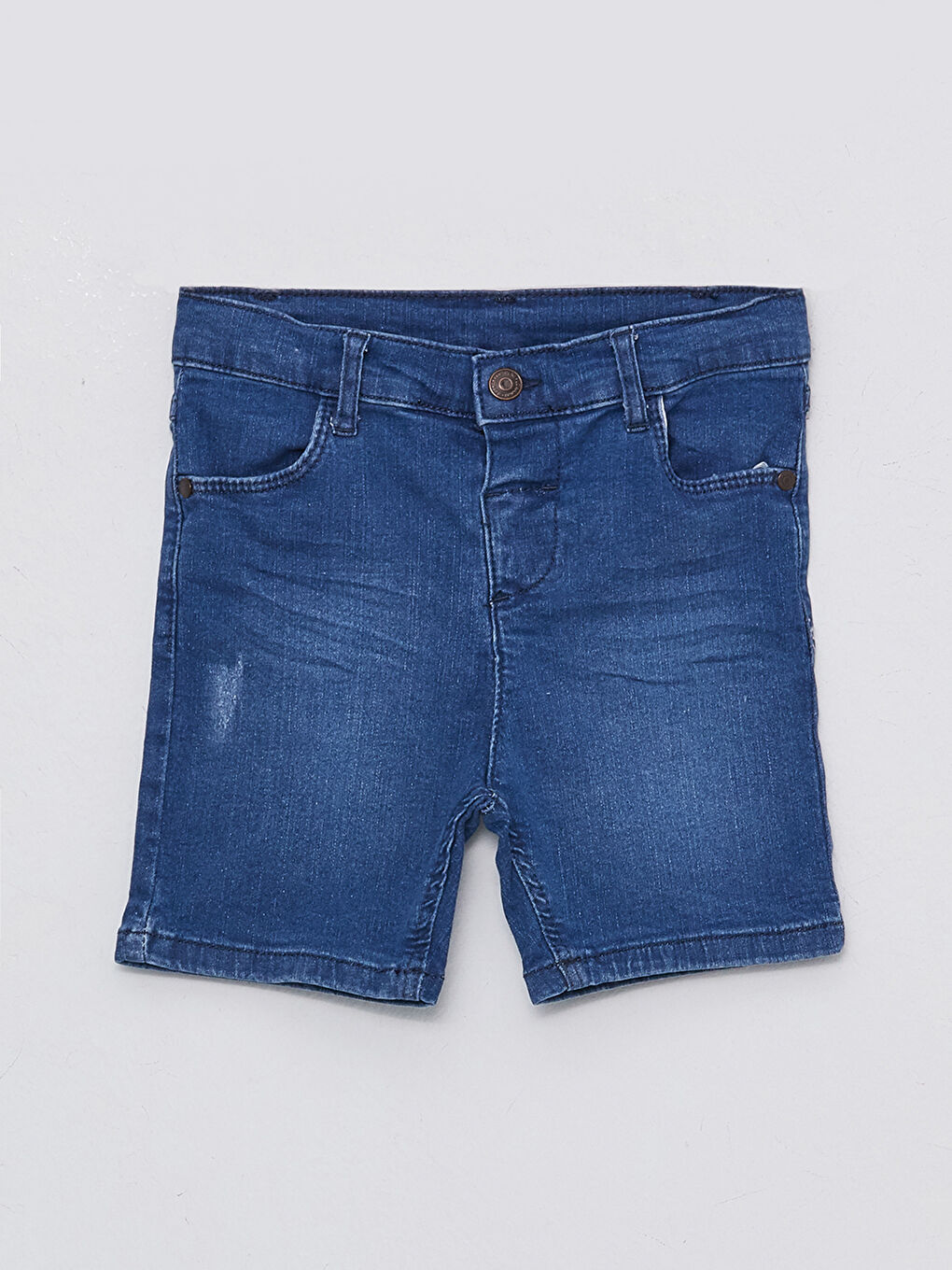 Elasticated Waist Basic Baby Boys' Denim Shorts