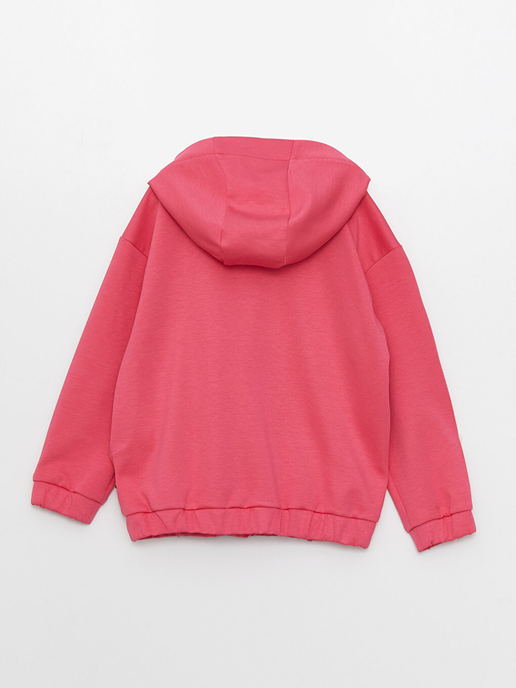 SOUTHBLUE Orta Pembe Kapüşonlu Baskılı Uzun Kollu Kız Çocuk Sweatshirt - 1