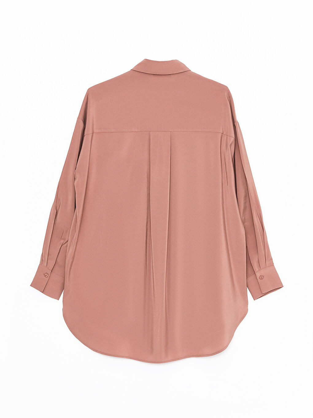 әйелдерге арналған өрнексіз ұзын жең жейде туника-6