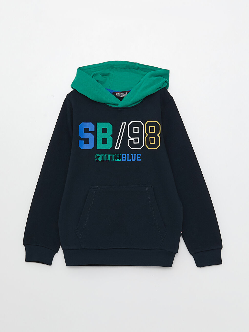 SOUTHBLUE Sweat-shirt à capuche imprimé à manches longues pour garçons -S3AL50Z4-RFH