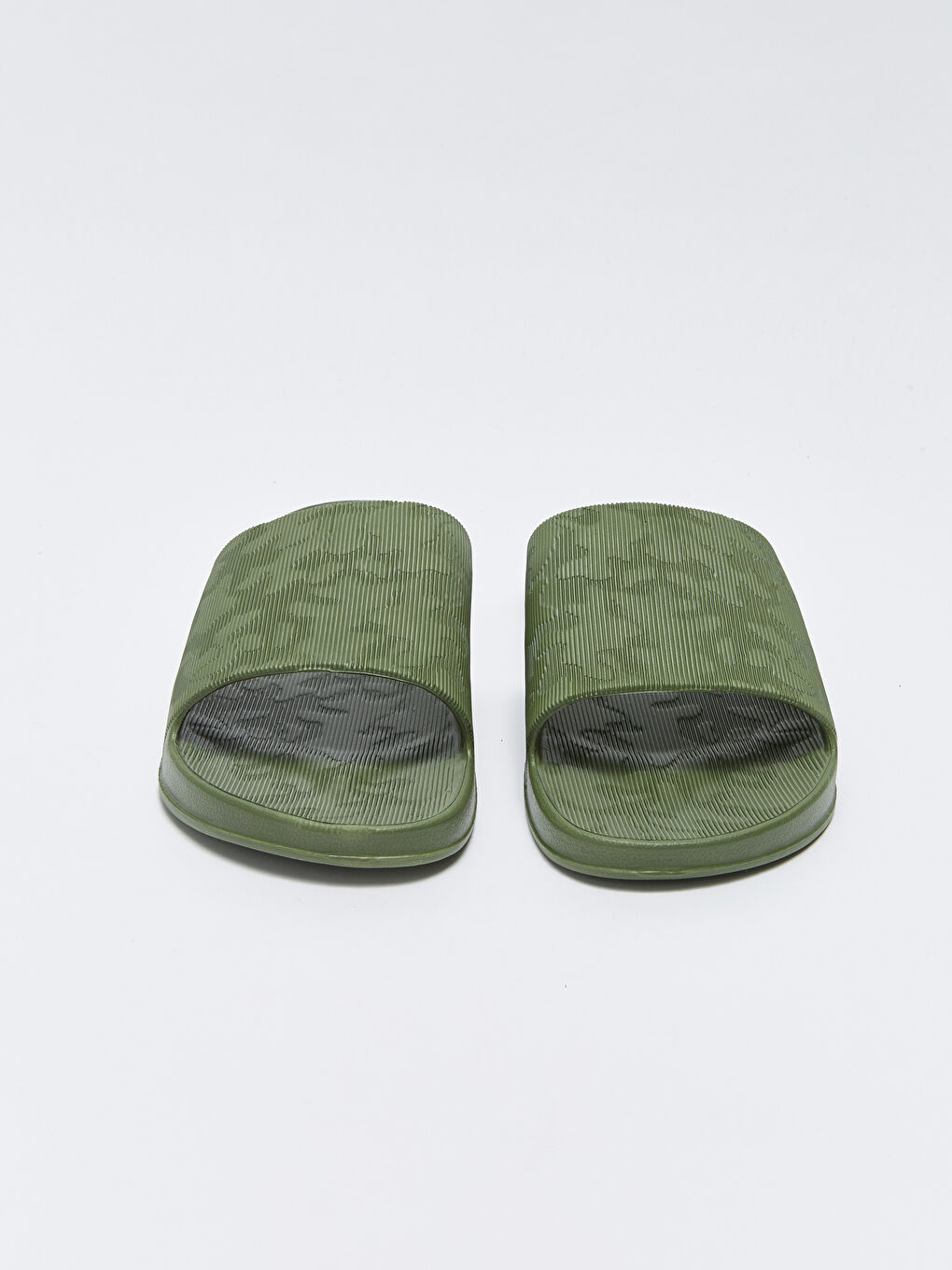 Haki Desenli Tek Bantlı Erkek Terlik-2