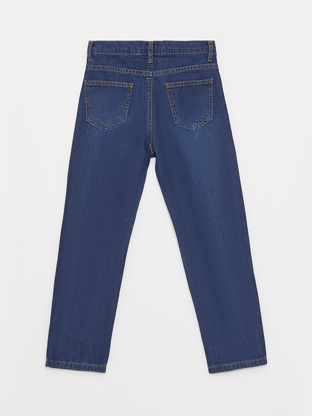 LCW ECO Indigo Beli Ayarlanabilir Lastikli Erkek Çocuk Jean Pantolon - 1
