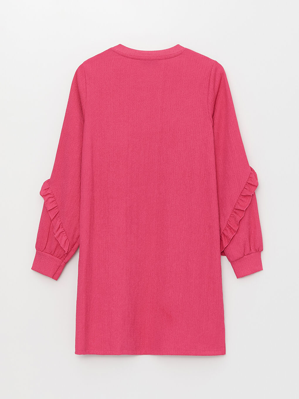 LCWAIKIKI Classic Women's Crew Neck Straight Long Sleeve Tunic -S3AN44Z8-GTL