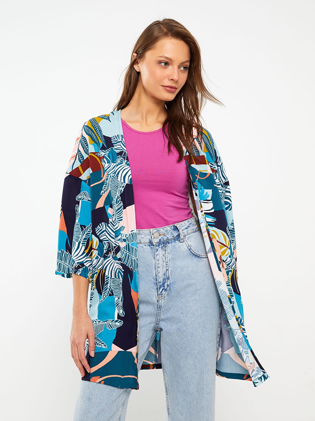 Mix Kimono Žena -S3AN54Z8-F9C