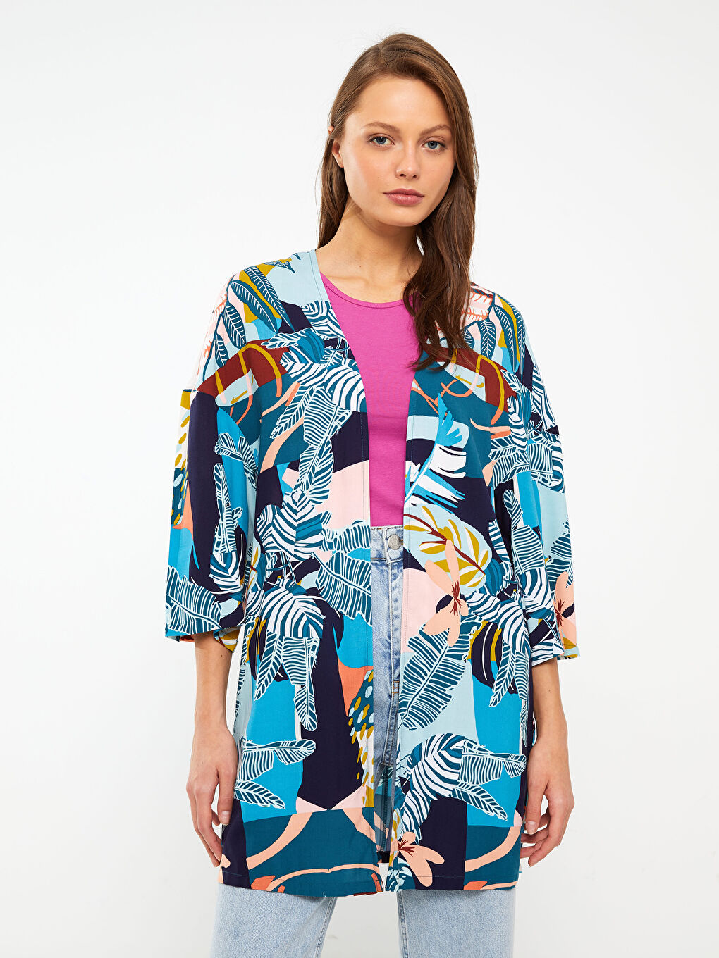 Mix Kimono Žena -S3AN54Z8-F9C