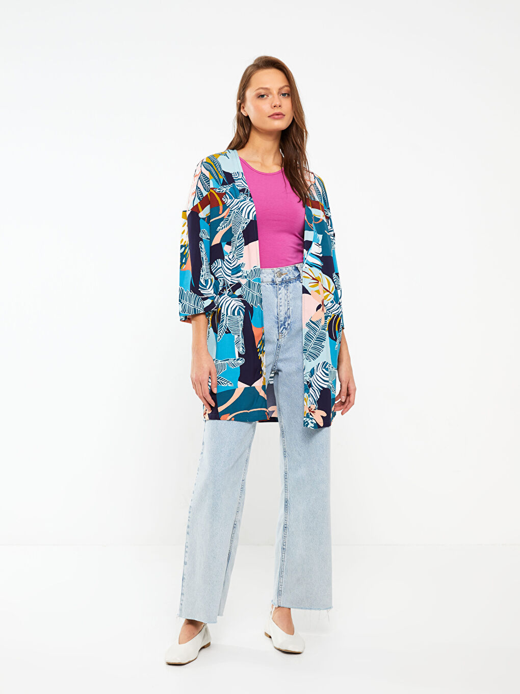 Mix Kimono Žena -S3AN54Z8-F9C