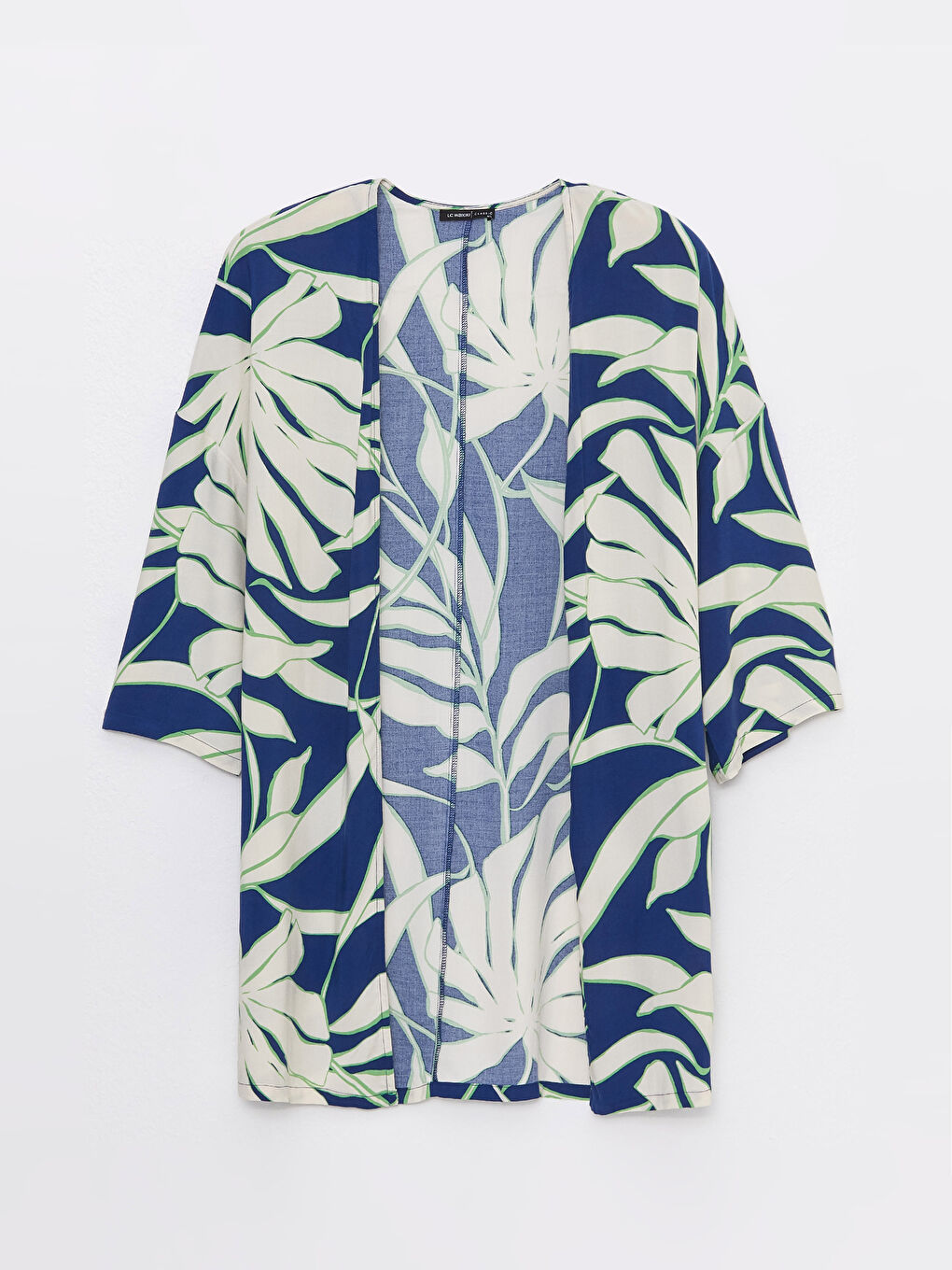 Shawl Collar Patterned Women's Kimono -S3AN54Z8-LRR