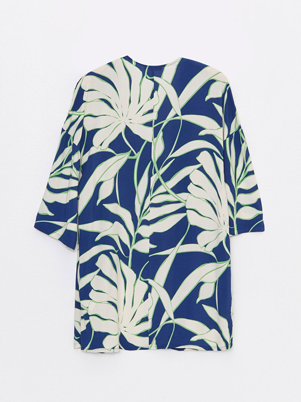 Shawl Collar Patterned Women's Kimono -S3AN54Z8-LRR